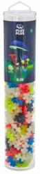 Plus-Plus Set constructie Plus-Plus, tub 240 piese, Glow Mix, culori fluorescente (PP4283) - ookee