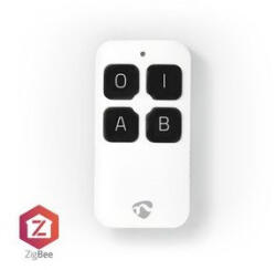 Nedis ZBRC10WT SmartLife távirányító, zigbee 3.0, gombok száma 4, Android, IOS, fehér (ZBRC10WT) - tipparuhaz