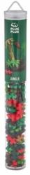 Plus-Plus Set constructie Plus-Plus, tub 100 piese, Jungle Mix (PP4266) - ookee