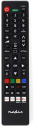 Nedis csere távirányító , Panasonic , Sharp , Előre programozott, Amazon Prime , Disney+ , Netflix , Rakuten TV , YouTube (TVRC45PASHBK) - tipparuhaz