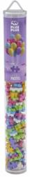 Plus-Plus Set constructie Plus-Plus, tub 100 piese, Pastel Mix (PP4025) - ookee