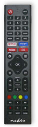 Nedis csere távirányító , Hi-Sense , Előre programozott , 1 eszköz , Amazon Prime , Disney+ , Netflix , Rakuten TV gombok (TVRC45HIBK)