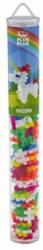 Plus-Plus Set constructie Plus-Plus, tub 100 piese, Unicorn (PP4109) - ookee