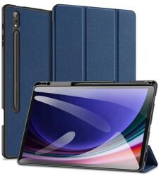 Dux Ducis Samsung Tab S10 Plus Lte Dux Ducis Domo Tok Álló, Bőr Hatású Aktív Flip, Ceruza Tartó, Sötétkék