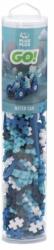 Plus-Plus Set constructie Plus-Plus, tub 200 piese, Masini colorate - Apa (PP4289) - ookee
