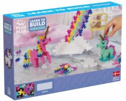 Plus-Plus Set constructie Plus-Plus, 275 piese, Invata sa construiesti unicorni (PP3908) - ookee