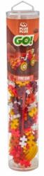 Plus-Plus Set constructie Plus-Plus, tub 200 piese, Masini colorate - Foc (PP4257) - ookee