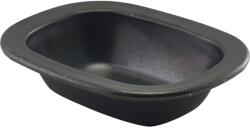 GenWare Tál rozsdamentes acél, PVD bevonat, Magasság: 35 mm, Hossz: 155 mm, fekete