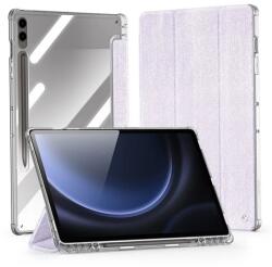 Dux Ducis Samsung Tab S9 Plus Lte Dux Ducis Unid Tok Álló, Textil Hatású Aktív Flip, Ceruza Tartó, Lila