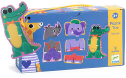 DJECO Dzsungel összhang - Sorozat puzzle - Jungle melody - DJ08242