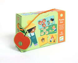 DJECO Első számok - Párosító puzzle 24 db - First figures - DJ08272