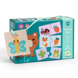 DJECO Színpárosító - Párosító puzzle 24 db - Colours - DJ08273