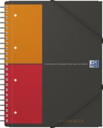 OXFORD Agenda Oxford International Meeting Book, A4+, 80 file, coperta PP, gri, patratele OX100362