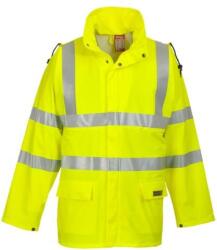 Portwest Sealtex Flame Hi-Vis esőkabát (FR41YERM) - pepita