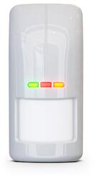 SATEL Detector de miscare exterior digital dual PIR si MW Satel OPAL PLUS GY SET, 15 m, 100 grade, senzor crepuscular, antimasking, creep zone, pet immunity 20 kg, gri, suport inclus (OPAL PLUS GY SET)