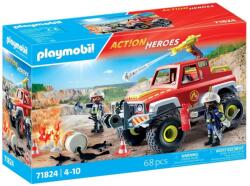 Playmobil Playmobil® 71824 Tűzoltó Dzsip Vízágyúval