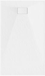 Welland kőhatású zuhanytálca szifonnal 90 x 170 cm - fehér (GT-17090SS) - pepita