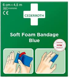 Cederroth Reîncărcare bandă adezivă CEDERROTH ruptibilă/tăiabilă 6cm x 4.5m, albastru 51011010 (51011010)