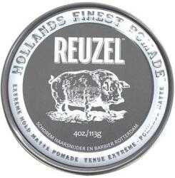 REUZEL Styling Grey Pomade Extreme Hold hajpomádé extra erős rögzítéssel és matt kinézettel férfiaknak 113 g