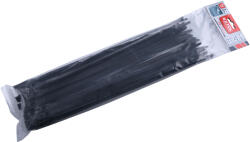 Extol legături pentru cabluri 7, 6x370mm 50 buc, EXTRA, nailon negru; rezistente la UV, acid și alcaline