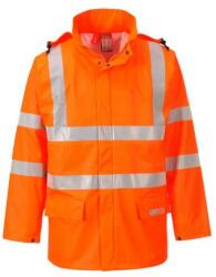 Portwest Sealtex Flame Hi-Vis esőkabát (FR41ORRM) - pepita