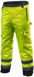 NEO TOOLS Láthatósági Softshell Munkásnadrág, citromsárga, S (81-760-S) - neo24