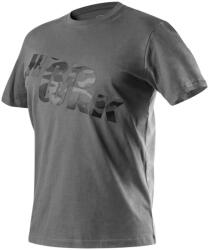 NEO TOOLS Munkavédelmi póló, feliratos, szürke, CAMO, 100% pamut, 180g/m2, M (81-604-M) - neo24