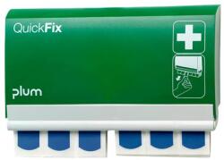 Plum Distribuitor de pansamente pentru răni "Quick Fix Detectabil", 90 de bucăți, fir metalic, PLUM 5503 (5503)