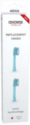 IONICKISS 2db Medium Pótfej IONIC, Ionickiss JAPAN, Fogkefékhez Kék