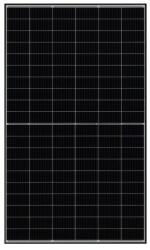 JA Solar Ja Solar 455W fotovoltaikus modul, kétoldalas, 182mm N-típusú félcellák, kb. 110cm kábelek, MC4-EVO2 csatlakozó, fekete keret (JAM54D40-455/LB_BF) (JAM54D40-455/LB_BF)