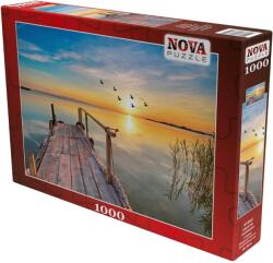 Nova Puzzle Puzzle Nova puzzle din 1000 piese - Apus de soare pe dig (41052) Puzzle