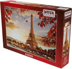 Nova Puzzle Puzzle Nova puzzle din 1000 piese - Toamnă lângă Turnul Eiffel (41054) Puzzle