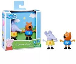 Hasbro Peppa malac: Peppa legjobb barátai játékfigurák, 2 db - Emily elefánt & Freddy róka (F7653) - jatekbolt