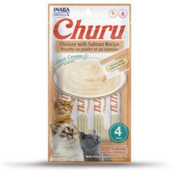 Inaba Foods Inaba Churu Pyré cat pui cu somon 4 x 14 g