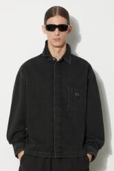 AMBUSH camasa din bumbac Boxy Fit Longleeve Denim Shirt PPYH-KDM0LR_99X (BMYD002S24DEN0011100)