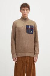 Baracuta pulover de lana Barbour x Baracut Miller Half Zip Knit 9BYH-SWM0NM_08X (BRMAG0192)