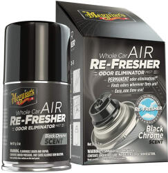 Meguiar's Odorizant Auto Meguiar s Air Re-Fresher Black Chrome