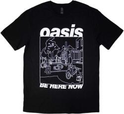 Oasis Be Here Now Line Drawing Black L Ing (OASTS13MB03)