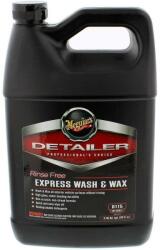 Meguiar's Sampon Auto Meguiar s Rinse Free Express Wash and Wax D115 - 3, 78 Litri