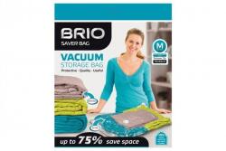 BRIO Плик за вакуумиране на дрехи Brio М размер 70х50см (Q290902)
