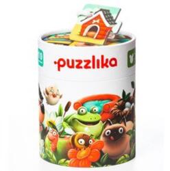Puzzlika fa XXL kirakó - Állatok és lakhelyeik (20 db-os) (44670)