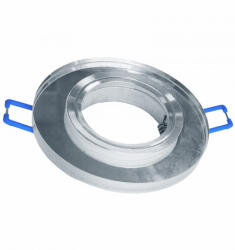 OMU Lighting SPB-GU10-IP20-S-KFGA üveg fém kerek süllyesztett fix spot keret tükör GU10/MR16 IP (SPB-GU10-IP20-S-KFGA)