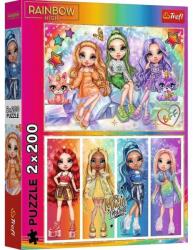 Trefl 13335 - Rainbow High - 2 x 200 db-os puzzle (13335)