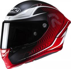 HJC RPHA 1 Lovis MC1SF zárt motoros bukósisak piros-fekete-fehér