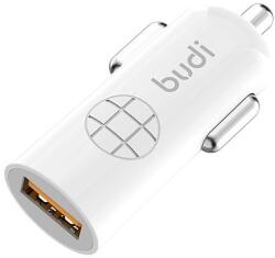 budi - 1 db USB autós töltő LED jelzővel (BD062Q)