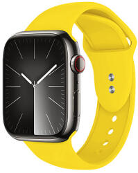 Crong Liquid - Apple Watch szíj 38/40/41/42 mm sárga (CRG-40LQB-YEL)