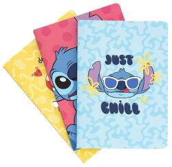 Disney Stitch - A5-ös notebook készlet a Tropical kollekcióból 3 db (PCA5006)