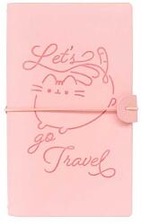 PUSHEEN - B6 Travel Notebook rózsaszín (CTBV007)