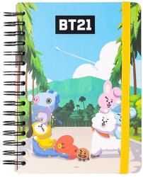 BT21 Vonalbarátok - Notebook A5 (CTFBA50019)