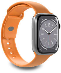 Puro ICON - Elasztikus szíj Apple Watchhoz 38/40/41 mm S/M & M/L barack (PUICNAW40LORA)